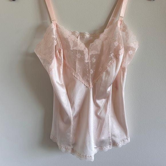 vintage pink camisole - Picture 1 of 3